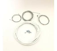 KIT GUAINE BIANCA + CAVI + BUSSOLE PER PIAGGIO CIAO SI BRAVO BOXER GRILLO BOSS