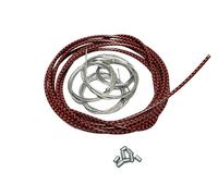 Kit Guaine Nero Rosso a Scacchi Cavi Bussole per Ciclomotore Ciao Si Bravo Boxer Grillo Boss Eco Cba