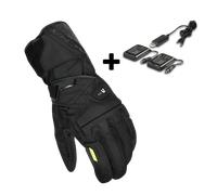 Macna Guanti da moto Foton 2.0 RTX, impermeabili, riscaldabili, Nero 4XL Uomo