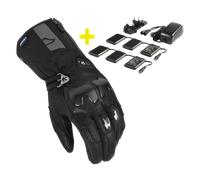 Macna Progress 2.0 RTX DL kit guanti da moto impermeabili riscaldabili, nero, taglia M per maschi