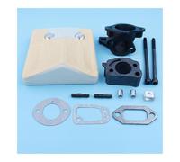 Kit guarnizione adattatore bullone distanziatore carburatore filtro aria adatto for pezzi di ricambio for motosega 61 266 162