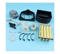 Kit guarnizione collettore filtro aria supporto carburatore adatto for motosega 268 272 XP, parti passacavo a molla a gomito