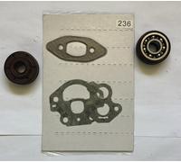 KIT GUARNIZIONE +CUSCINETTI +PARAOLI PER MOTOSEGA HUSQVARNA 120 MARK II
