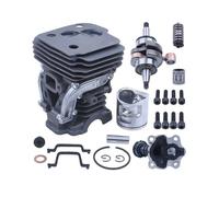 Kit guarnizione cuscinetto albero motore pistone cilindro motosega da 42 mm adatto for 450 450E 445E 445 parte di ricambio porta di decompressione