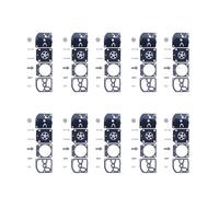 Kit guarnizione diaframma carburatore adatto for HS81T HS81R HS86T C1Q-S140 e C1Q-S140A RB-158 RB158