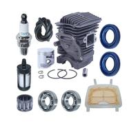 Kit guarnizione olio pistone cilindro motosega da 38 mm adatto for MS211 MS181 C MS171 MS 171 181 211 1139 020 1201 03