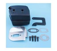 Kit guarnizione staffa deflettore silenziatore scarico marmitta adatto for motosega hu 61 268 272 272XP 268K 272K 272S 503599206 503519901