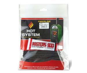 KIT GUARNIZIONE TONDA PER STUFA+SILICONE Ø MM.10X1,5 MT.