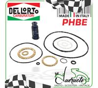 KIT GUARNIZIONI CARBURATORE DELL'ORTO REVISIONE PER PHBE 30 32 34 36 38 DELLORTO