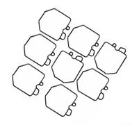 Kit guarnizioni carburatore moto 8pcs per CB1000 CB1100 | Misura precisa per CB750, CB900, previene perdite, facile installazione, materiale in gomma, set da 8 pezzi