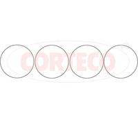 Kit guarnizioni cilindro MVQ (silicone-caucciù) 020853H CORTECO per RENAULT MEGA