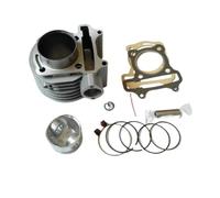 Kit guarnizioni cilindro pistone compatibile con GY6125 GY6150 152QMI 157QMJ 125cc 150cc Scooter Ciclomotore ATV Quad Motore(GY6-150cc (57.4mm))