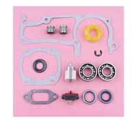 Kit guarnizioni cuscinetti albero motore adatto for motoseghe 362, 365, 371, 372 e 372XP con interruttore tubo carburante e lavatrice