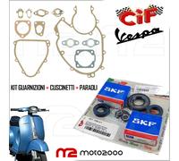 KIT GUARNIZIONI CUSCINETTI PARAOLI ALBERO MOTORE PER PIAGGIO VESPA 50 SPECIAL R