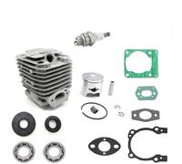 Kit guarnizioni e paraolio for cilindro e pistone da 39 mm, adatto for motosega ZENOAH G3800, TOPSUN ALPINA ANOVA, cinese 38CC 3800 39cc.(Total Kit)