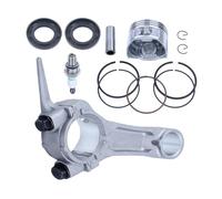 Kit guarnizioni for albero motore, biella, segmenti pistone da 68 mm, adatto for motore GX160 168F 5,5 CV 13200-ZE1-010 13200-ZE1-010