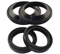 Kit guarnizioni forcella moto 41x53x8 10.5mm compatibile con parti automobilistiche del motociclo VT750 XVS1100 GSF400 per il numero di parte 8K1927225B(Dust and Oil seal)