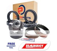 Kit Guarnizioni Forcella Parapolvere Boccole Sospensione per Kawasaki ZZR1100...
