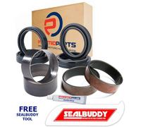 Kit Guarnizioni Forcella Parapolvere Boccole Sospensione per Kawasaki KX250 2...