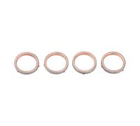 Kit guarnizioni motore Set Guarnizioni Coperchio Testata Cilindro Basamento Motore Moto Per S&uzuki GSX-R1000 2003 2004 2005 2006 2007 2008(Exhaust gasket)