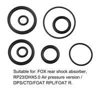 Kit Guarnizioni O-Ring Bici Fox Air Shock Kit Facile Installazione Materiale Gom