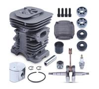 Kit guarnizioni olio for cilindro, pistone, albero motore e cuscinetto da 40 mm, adatto for motosega 136, 137, 141 142 530069941 503920801 530056363 503161602
