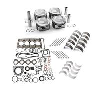 Kit guarnizioni pistoni revisione motore M271 STD compatibile per Mercedes-Benz C200 C260 E250 SLK200 W204 W212 R172 C204 1.8T 2710305017