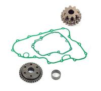 Kit guarnizioni riduttore ingranaggio condotto frizione avviamento compatibile con parti di motociclette automobilistiche TRX 450ER TRX450ER 2006 2014 Numero parte 28120-1-602 28115-MEY-670