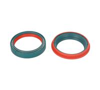 Skf Showa Dual Compound 49 Mm Fork Oil Seal Kit Verde