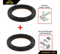 Guarnizioni Spi Vilebrequin + Aac 1.6 Hdi Dv6 Peugeot Citroën Tenuta Motore