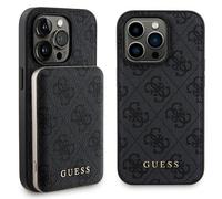 Kit Guess 4G Metal Logo per iPhone 14 Pro, nero - Nouvo