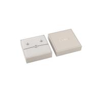 KIT GUESS amore gift box bracciale e orecchini SILVER ARGENTO 444389