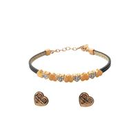 KIT GUESS my gift for you set bracciale e orecchini rose gold ND scelta=P rose
