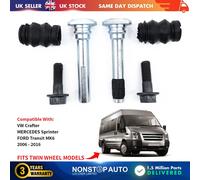 Kit Guida Caliper Freno Anteriore Posteriore Per Ford Transit MK6 Twin Wheel