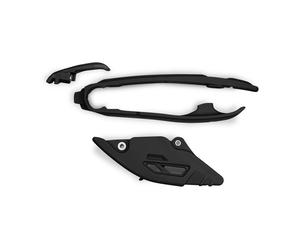 Kit Guida Catena + Piastra UFO Per Moto Ricambi Accessori Parti