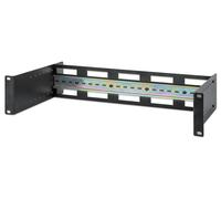 Kit guida DIN regolabile 2U per rack 19" - Intellinet I-CASE DIN-5
