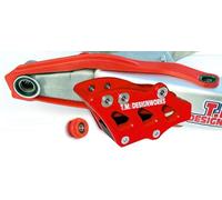 Kit Guida E Catena Multiuso TM Design Works Dirt Cross Rosso #DCK-OR10-RD