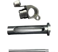 Kit guida linea in alluminio per SLX DC Casting Reel Upgrade(grigio) | Vivace per finitura rossa, resistente, riduce l'attrito della lenza, compatibile con metanio, posizionamento preciso