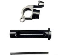Kit guida linea in alluminio per SLX DC Casting Reel Upgrade(nero) | Vivace per finitura rossa, resistente, riduce l'attrito della lenza, compatibile con metanio, posizionamento preciso
