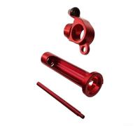 Kit guida linea in alluminio per SLX DC Casting Reel Upgrade(rosso) | Vivace per finitura rossa, resistente, riduce l'attrito della lenza, compatibile con metanio, posizionamento preciso