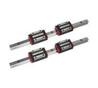 Kit guida lineare quadrata HGR35 da 950 mm a 1500 mm 2 * Guide lineari 4 * Cursore lineare 4 pezzi Ingrassatore(HGH35CA,1000mm)