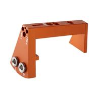 Kit guida per foratura guida per cassetto sottopiano per Blum Tandem | Include guida angolare in lega di alluminio, punte da trapano con punta Brad da 6 mm e 2,5 mm, collari di arresto