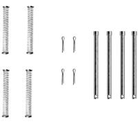 Set di accessori, pastiglia del freno a disco QUICK BRAKE 109-1128