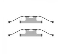 Delphi Set accessori pastiglie freno a disco LX0596
