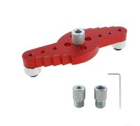 Kit guida trapano tassello in lega di alluminio 6 8 10mm Autocentrante verticale Pocket Hole Jig per fai da te lavorazione del legno e attività di riparazione (Set A)
