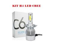 KIT H4 LED SPECIFICO PER TUTTE LE MOTO SCOOTER ANABBAGLIATE + ABBAGLIANTE BI-LED