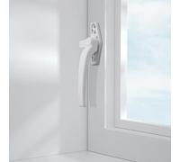 Kit hardware di ricambio per maniglie per porte scorrevoli e finestre, 2 maniglie in lega di alluminio con serratura affidabile, adatte per applicazioni su battenti (nero)