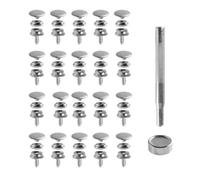 Kit Hardware Fissaggio In Acciaio Inossidabile Da 62 Pc Con Clip A Vite Da 10 Mm Multiuso Multiplo Per Fissaggio Sicuro Tende Barche Le Barche A Turno Pesante Set Utensili A Lezione