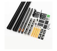 Kit Hardware For Porta Scorrevole Con Specchio Fantasma Senza Tracce, Guida