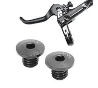 Kit hardware freno, a rischio in lega di titanio integrale olio bulloni bulloni per biciclette a vite freno bullone idraulico per M7000 M8000 M9000 M9020 (Nero)
